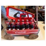 (LR) Coca-Cola Wagon w/Bottles & Tray