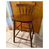 (BR2) 22in Youth-Bar Chair w/ Back