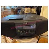 (K) Sony CFD-V15 Boombox CD/Tape Player