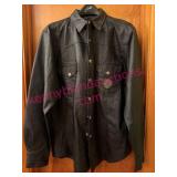 (LR)ï¿½Harley Menï¿½s XL Leather Shirt/Jacket