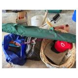 (G) Lot w/Bowling Ball, Umbrella & Car Wash