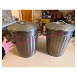 (LR) Twyford & Co. Metal Bins w/Scoops