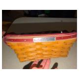(K)ï¿½2005 Longaberger Silver Bells Basket