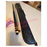 (LR) Kolpin Pool Cue w/ Case
