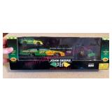 (LR) 1997 John Deere 1/64 Transporter w/ Stock Car