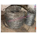 (BARN)ï¿½3/4-Full Roll Barbed Wire Fence