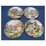 Currier & Ives Seasonal Collector Plates