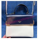 Dune London Blue & White Purse