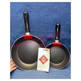 2 New T-FAL Frying Pans w/ Handles