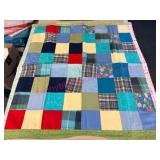 Multicolor Patchwork Baby Quilt