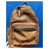 Madison West Faux Leather Backpack