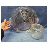 Manhattan Glassware w/ Ribbed Design