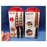 3 New Bridgeland Copper Knives