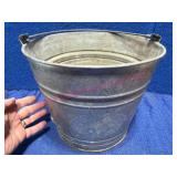 Galvanized Farm Bucket w/ Handle