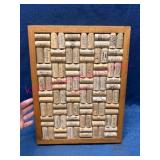 Framed Cork Display Board w/Wooden Frame