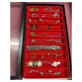 Vtg Jewelry in 8x14 Display Case #4