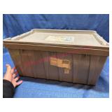 Gray Reliable Drugs Plastic Storage Bin