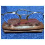 Old Gold-Filled Eye Spectacles w/Case