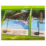 Gardeline 10ft Offset Umbrella in Box