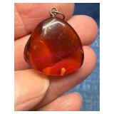 Amber Pendant in Warm Tones