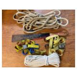 Machete w/ Two Ropes & Two Straps