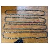 4 Chainsaw Chains for 24 in Bar
