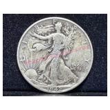 1942 Walking Liberty Half Dollar Coin