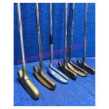 6 Vtg Putters w/Various Brands