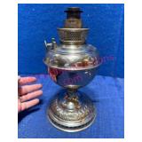 B&H Metal Oil Lamp w/Decorative Base
