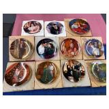 11 Gone w/the Wind Collectors Plates