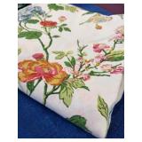 Floral Fabric Panel w/ Multicolor Design