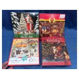 4 Christmas-Themed Jigsaw Puzzles
