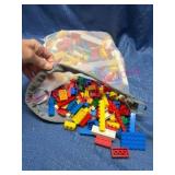 Bag of Assorted Lego Bricks