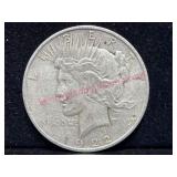 1922-D Peace Silver Dollar Coin