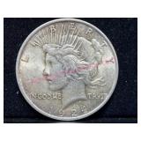 1924 Peace Silver Dollar Coin