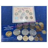 US Coin Collection w/ WWII Coins & More