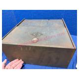 Ant. Tin Box from Hoosier Style Cabinet