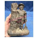 Early 1900s Cast Iron Captain Kidd Bank