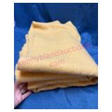 Cream Wool Lap Blanket (cutter)