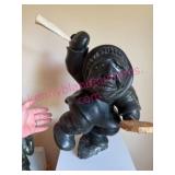 Inuit Eskimo Carved Stone Sculpture w/ Drum