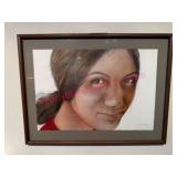 Dan Dallmann 20×27 Woman Portrait Print