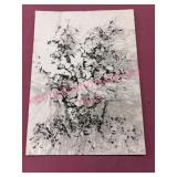 1967 Abstract Black & White Artwork by Robert