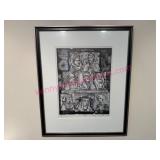 1974 Rudy Pozzatti Lithograph Pyramid