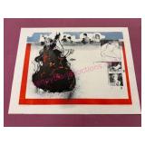 1969 Signed Print Titled The Big Star