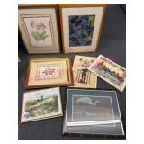 Framed & Mounted Artwork Pieces