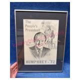 George Pollard Humphrey '72 Framed Artwork
