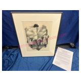 Joseph Hirsch Coffee' Lithograph 17×21
