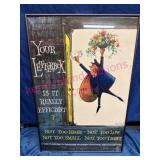 Framed British Postal Poster Too High or Low'
