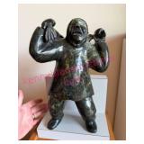 Inuit Eskimo Carved Sculpture in Stone