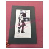 Signed Costume Designer Illustration of Hamlet